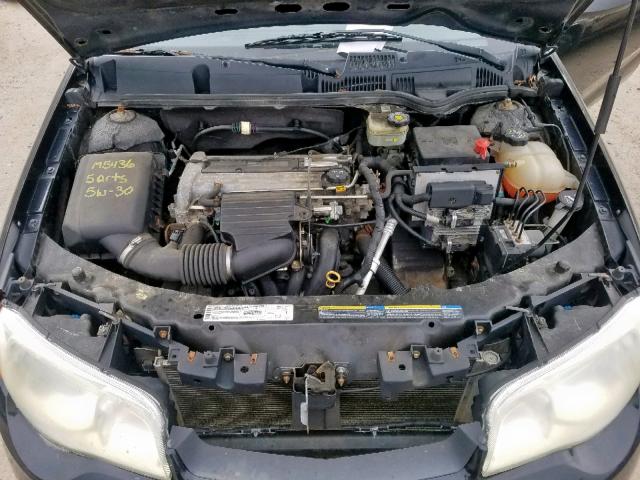 1G8AN12F53Z199523 - 2003 SATURN ION LEVEL BLACK photo 7