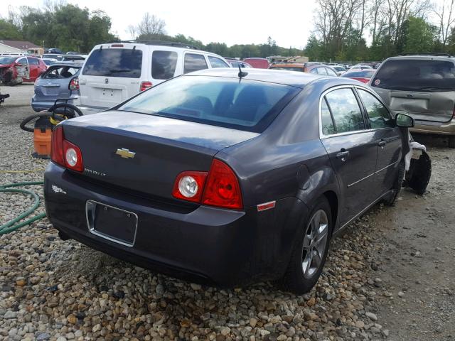1G1ZC5EB6A4107918 - 2010 CHEVROLET MALIBU 1LT GRAY photo 4