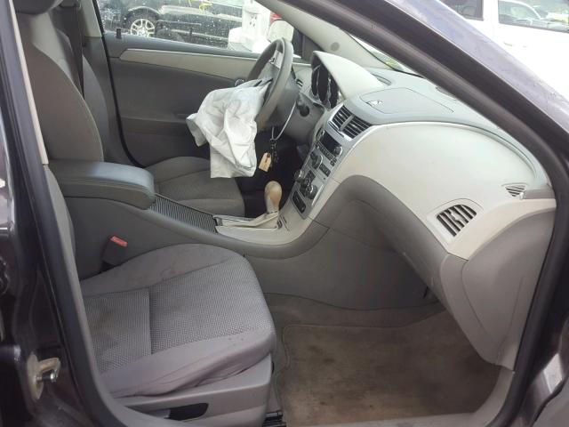 1G1ZC5EB6A4107918 - 2010 CHEVROLET MALIBU 1LT GRAY photo 5