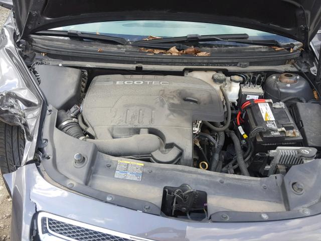 1G1ZC5EB6A4107918 - 2010 CHEVROLET MALIBU 1LT GRAY photo 7
