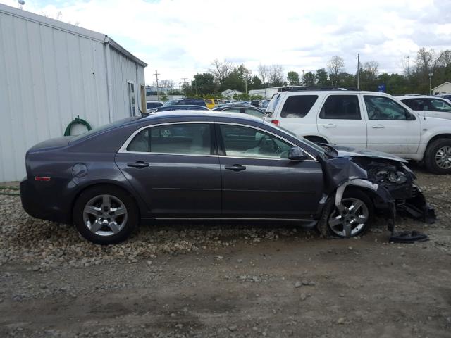 1G1ZC5EB6A4107918 - 2010 CHEVROLET MALIBU 1LT GRAY photo 9