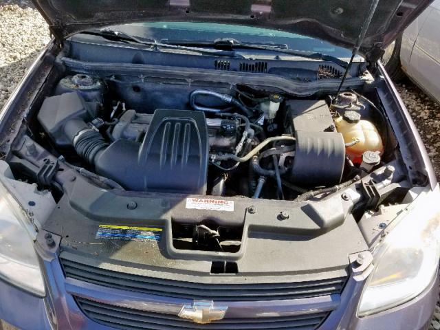 1G1AL55F867846679 - 2006 CHEVROLET COBALT LT PURPLE photo 7