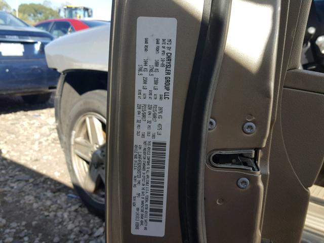 1J4NF4FB2AD503733 - 2010 JEEP COMPASS SP 金色 照片 10