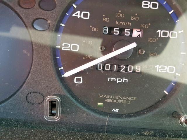 2HGEJ6614YH571344 - 2000 HONDA CIVIC BASE GREEN photo 8