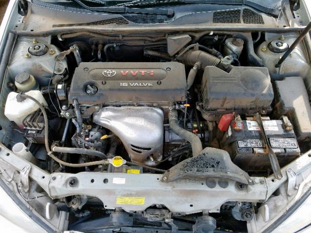 4T1BE30KX5U434578 - 2005 TOYOTA CAMRY LE SILVER photo 7