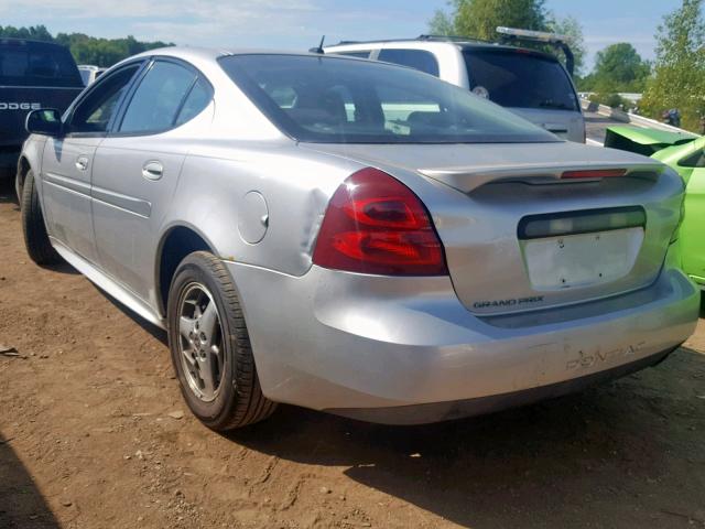 2G2WP552761186862 - 2006 PONTIAC GRAND PRIX SILVER photo 3