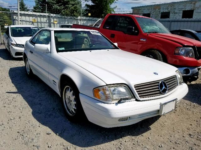 WDBFA63F3TF137007 - 1996 MERCEDES-BENZ SL 320 WHITE photo 1