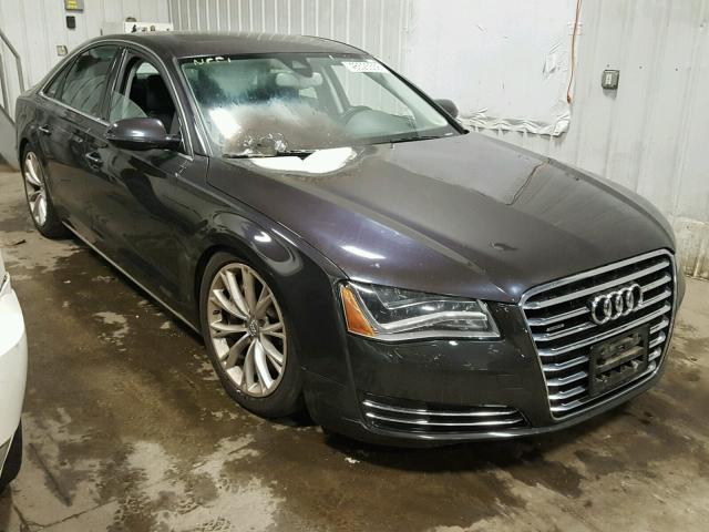 WAUAVAFD9BN026718 - 2011 AUDI A8 QUATTRO PURPLE photo 1