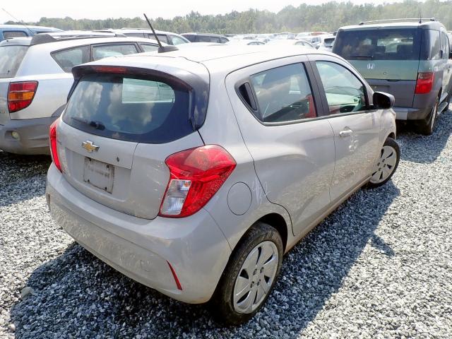 KL8CB6SA2HC811253 - 2017 CHEVROLET SPARK LS CREAM photo 4