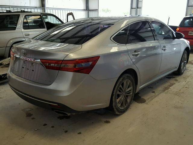 4T1BK1EB1HU252777 - 2017 TOYOTA AVALON XLE SILVER photo 4