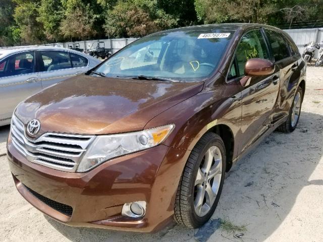 4T3ZK11A99U019301 - 2009 TOYOTA VENZA BROWN photo 2