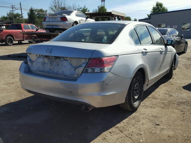 1HGCP2F39CA196106 - 2012 HONDA ACCORD LX SILVER photo 4