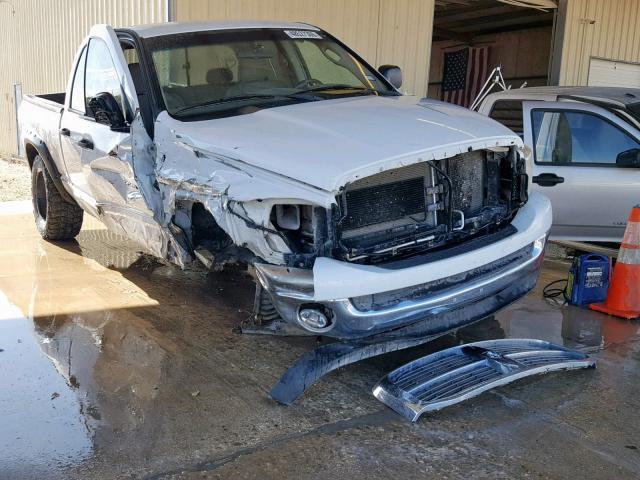 1D7HA18257S139279 - 2007 DODGE RAM 1500 S WHITE photo 1