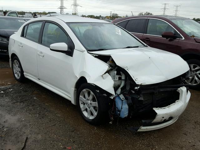 3N1AB6APXBL694993 - 2011 NISSAN SENTRA 2.0 WHITE photo 1