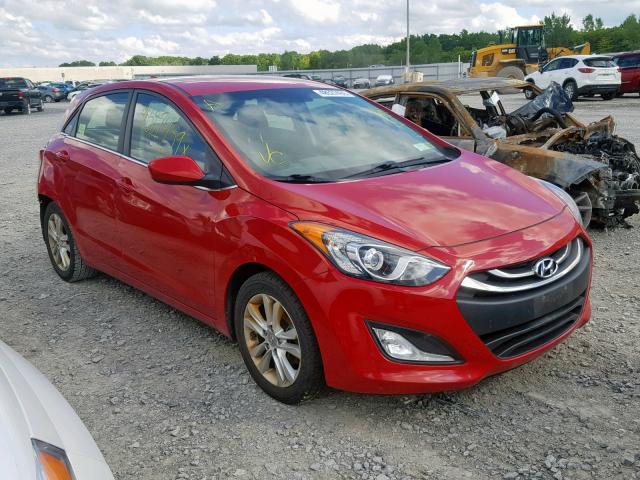 KMHD35LE4DU110511 - 2013 HYUNDAI ELANTRA GT RED photo 1