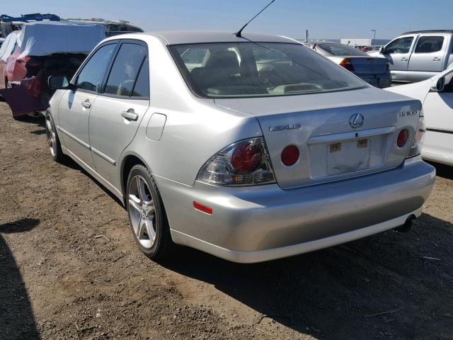 JTHBD192230068083 - 2003 LEXUS IS 300 SILVER photo 3