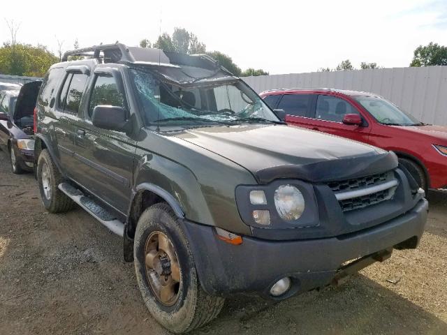 5N1ED28Y73C636087 - 2003 NISSAN XTERRA XE GREEN photo 1