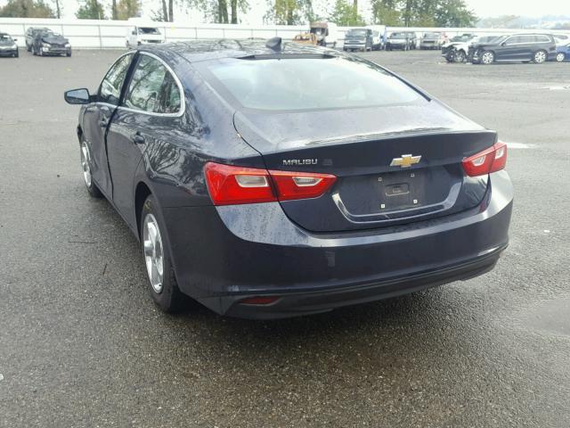 1G1ZB5ST5HF136681 - 2017 CHEVROLET MALIBU LS 蓝色 照片 3