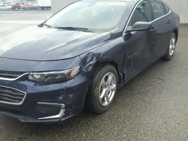 1G1ZB5ST5HF136681 - 2017 CHEVROLET MALIBU LS 蓝色 照片 9