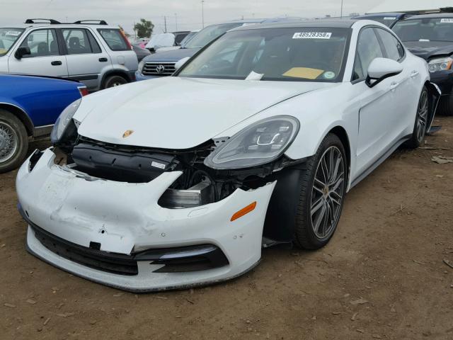 WP0AA2A79JL112384 - 2018 PORSCHE PANAMERA 2 WHITE photo 2