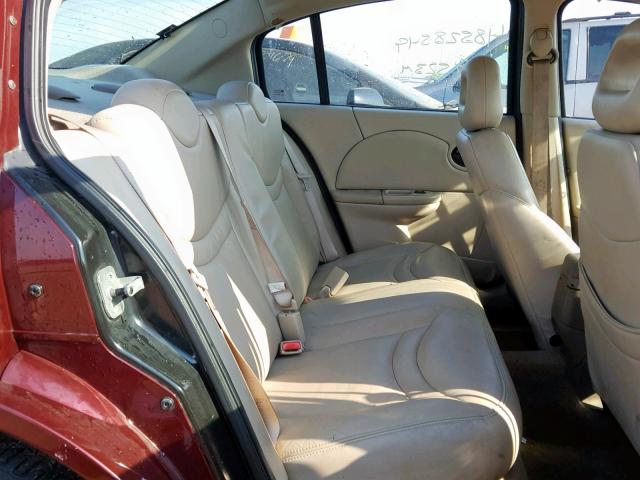 1G8AL52FX3Z137354 - 2003 SATURN ION LEVEL BURGUNDY photo 6