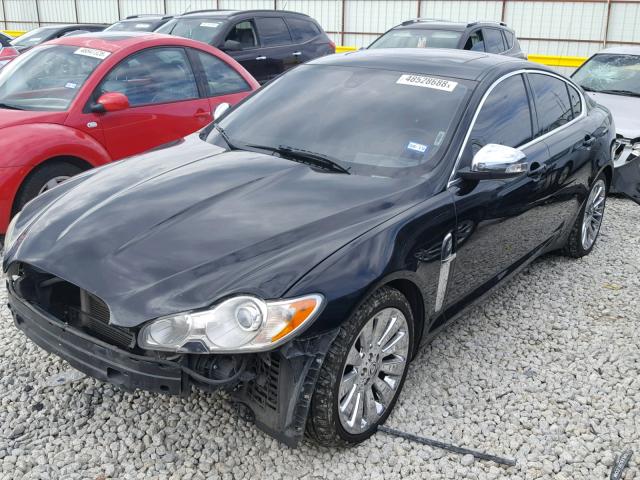 SAJWA06B29HR20664 - 2009 JAGUAR XF PREMIUM BLACK photo 2