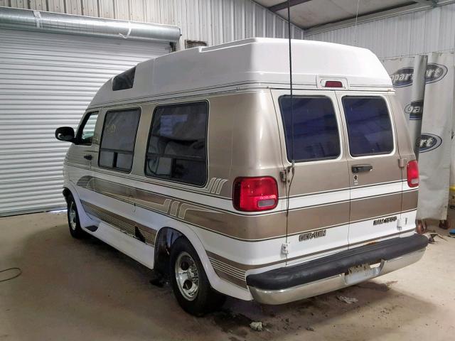 2B6HB11Z1XK504604 - 1999 DODGE RAM VAN B1 TWO TONE photo 3