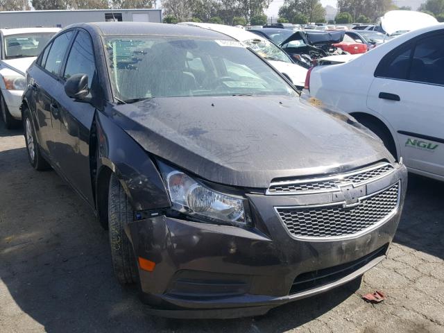 1G1PA5SG7E7439352 - 2014 CHEVROLET CRUZE LS GRAY photo 1