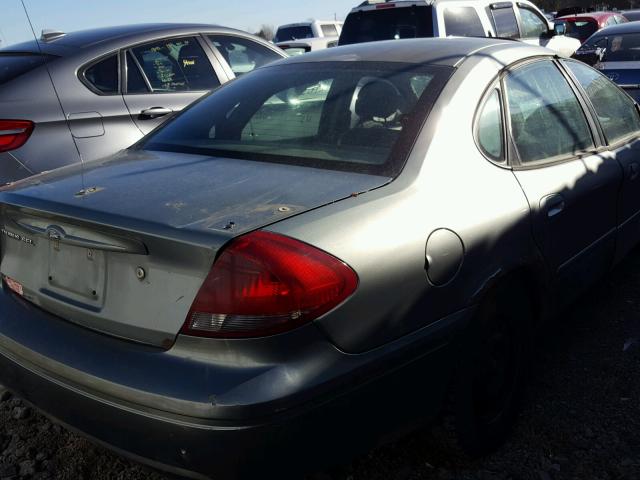 1FAFP56UX6A199340 - 2006 FORD TAURUS SEL GREEN photo 4