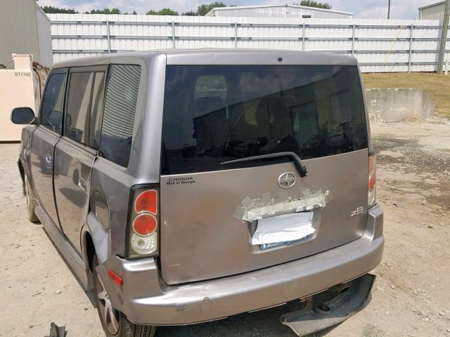 JTLKT324550191914 - 2005 TOYOTA SCION XB 银色 照片 3