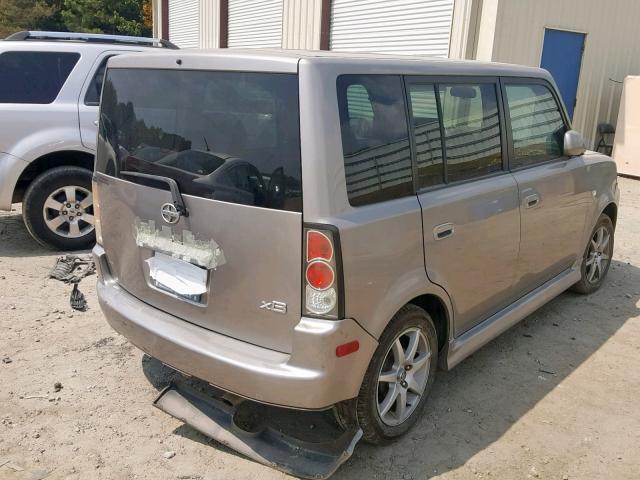 JTLKT324550191914 - 2005 TOYOTA SCION XB 银色 照片 4