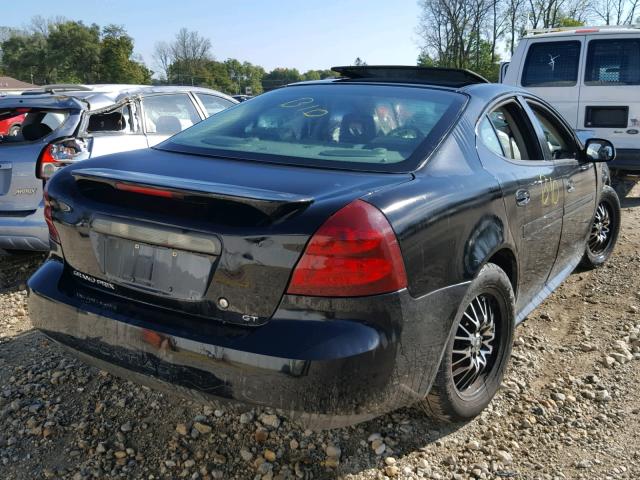 2G2WS522741376127 - 2004 PONTIAC GRAND PRIX BLACK photo 4