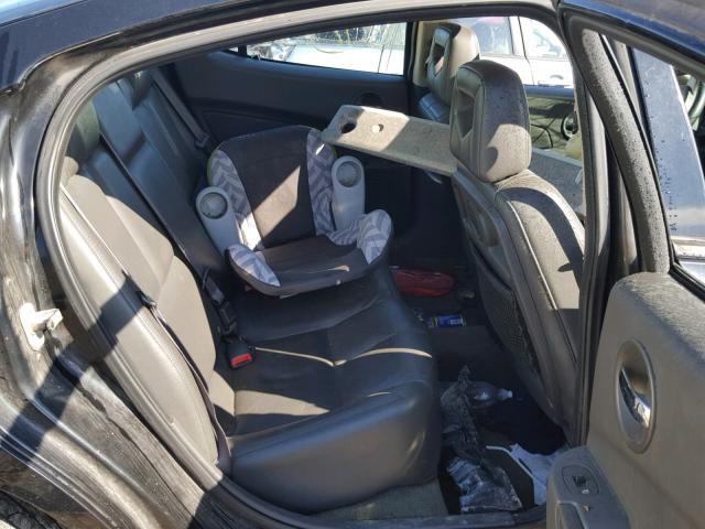 2G2WS522741376127 - 2004 PONTIAC GRAND PRIX BLACK photo 6