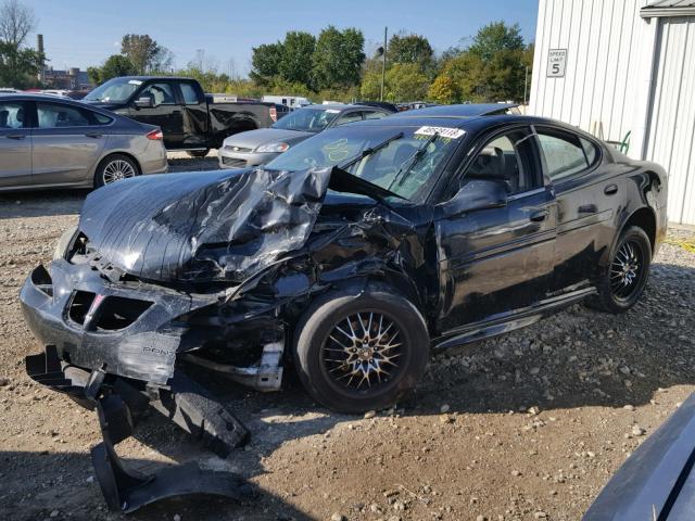 2G2WS522741376127 - 2004 PONTIAC GRAND PRIX BLACK photo 9