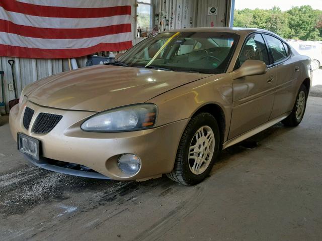 2G2WP522X41341356 - 2004 PONTIAC GRAND PRIX GOLD photo 2