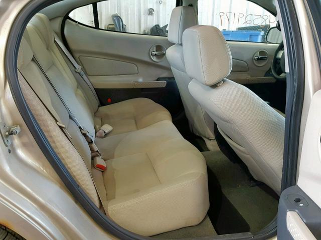 2G2WP522X41341356 - 2004 PONTIAC GRAND PRIX GOLD photo 6