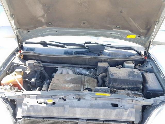 JTJGF10UX10116052 - 2001 LEXUS RX 300 GRAY photo 7