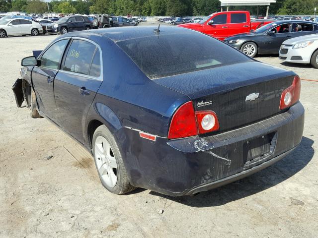 1G1ZB5E17BF176987 - 2011 CHEVROLET MALIBU LS BLUE photo 3