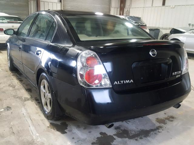 1N4BL11D95C138672 - 2005 NISSAN ALTIMA SE BLACK photo 3