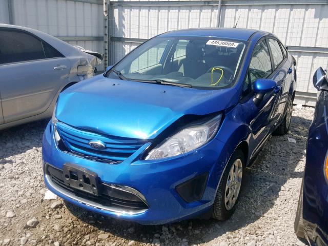 3FADP4AJ3BM232948 - 2011 FORD FIESTA S BLUE photo 2