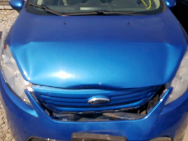 3FADP4AJ3BM232948 - 2011 FORD FIESTA S BLUE photo 7