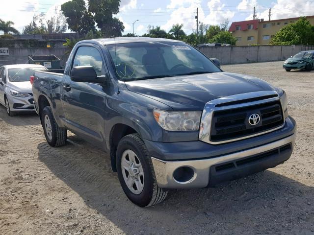 5TFJU5F15AX004320 - 2010 TOYOTA TUNDRA GRAY photo 1