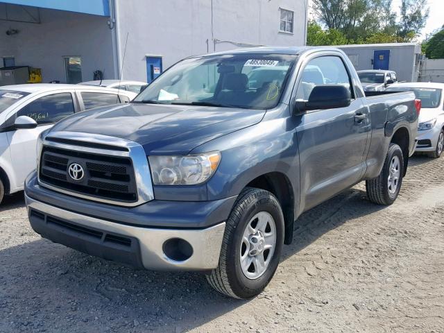 5TFJU5F15AX004320 - 2010 TOYOTA TUNDRA GRAY photo 2