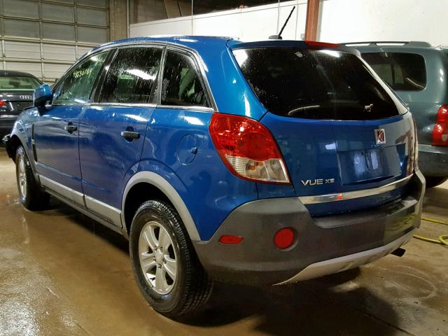 3GSALAE15AS600028 - 2010 SATURN VUE XE BLUE photo 3