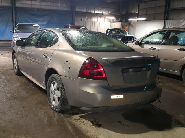 2G2WP552561131519 - 2006 PONTIAC GRAND PRIX GRAY photo 3