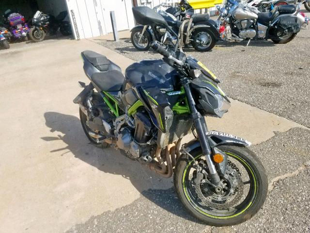 JKAZR2B12JA005947 - 2018 KAWASAKI ZR900 GREEN photo 1