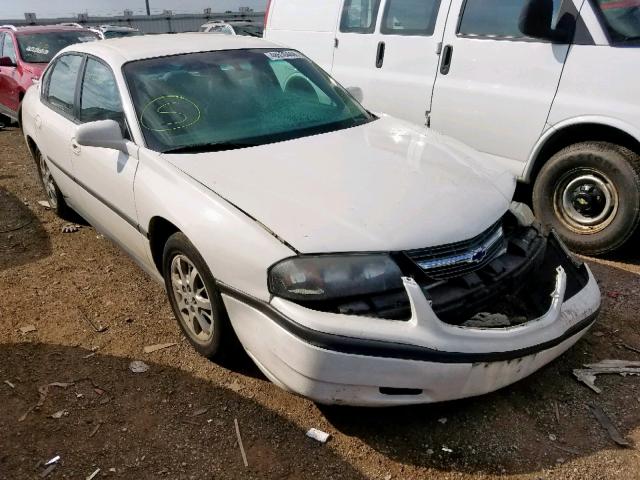 2G1WF55K149280967 - 2004 CHEVROLET IMPALA WHITE photo 1