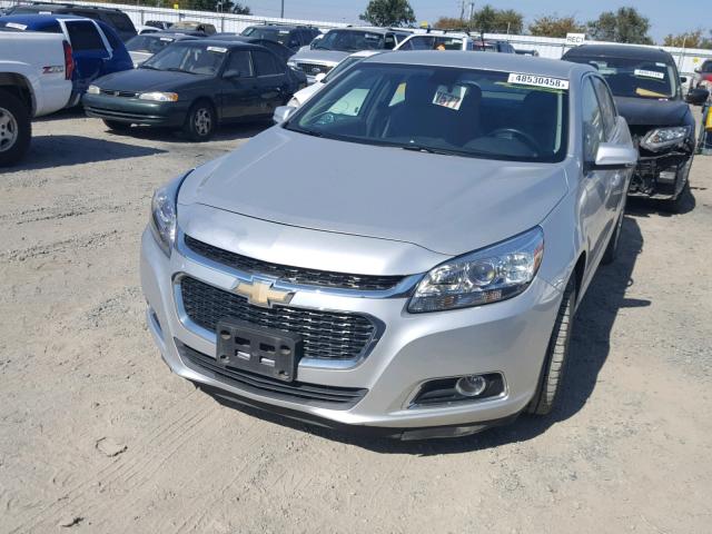 1G11D5SL5FF151170 - 2015 CHEVROLET MALIBU 2LT SILVER photo 2