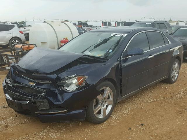 1G1ZC5E05CF324317 - 2012 CHEVROLET MALIBU 1LT 蓝色 照片 2