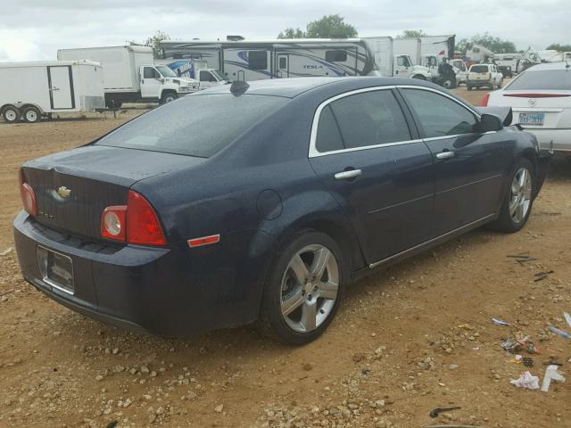 1G1ZC5E05CF324317 - 2012 CHEVROLET MALIBU 1LT 蓝色 照片 4